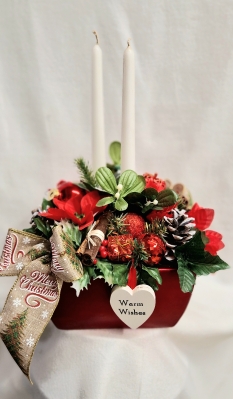 Christmas candle large