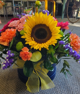 Colourful Hatbox