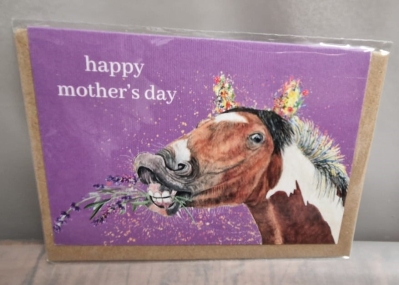 Horsing around Mothers day Card