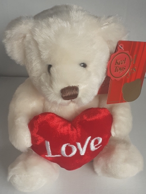 White Love Bear