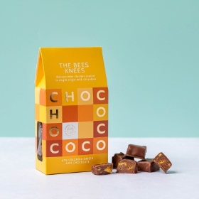 Honeycomb milk chocolate clusters