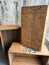 Large Rustic Wooden Crates