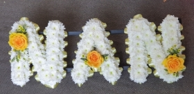 Nan Tribute   White with Yellow